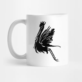 Ink Blot Pelican Mug